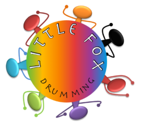 Little Fox Drumming Logo
